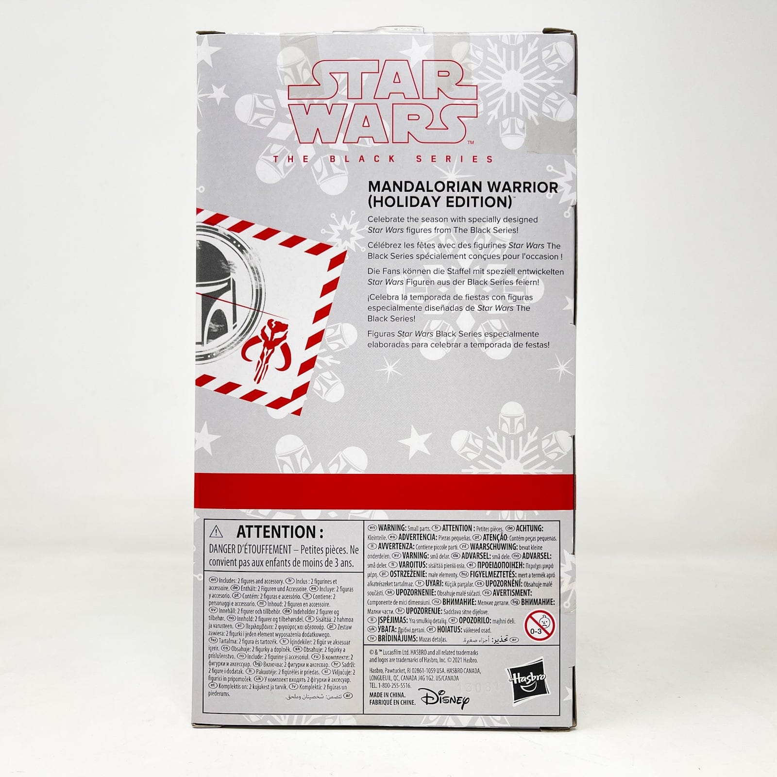 Vintage Hasbro Star Wars Black Series Sealed Figures Holiday Edition Mandalorian Warrior - Hasbro Black Series (2022)