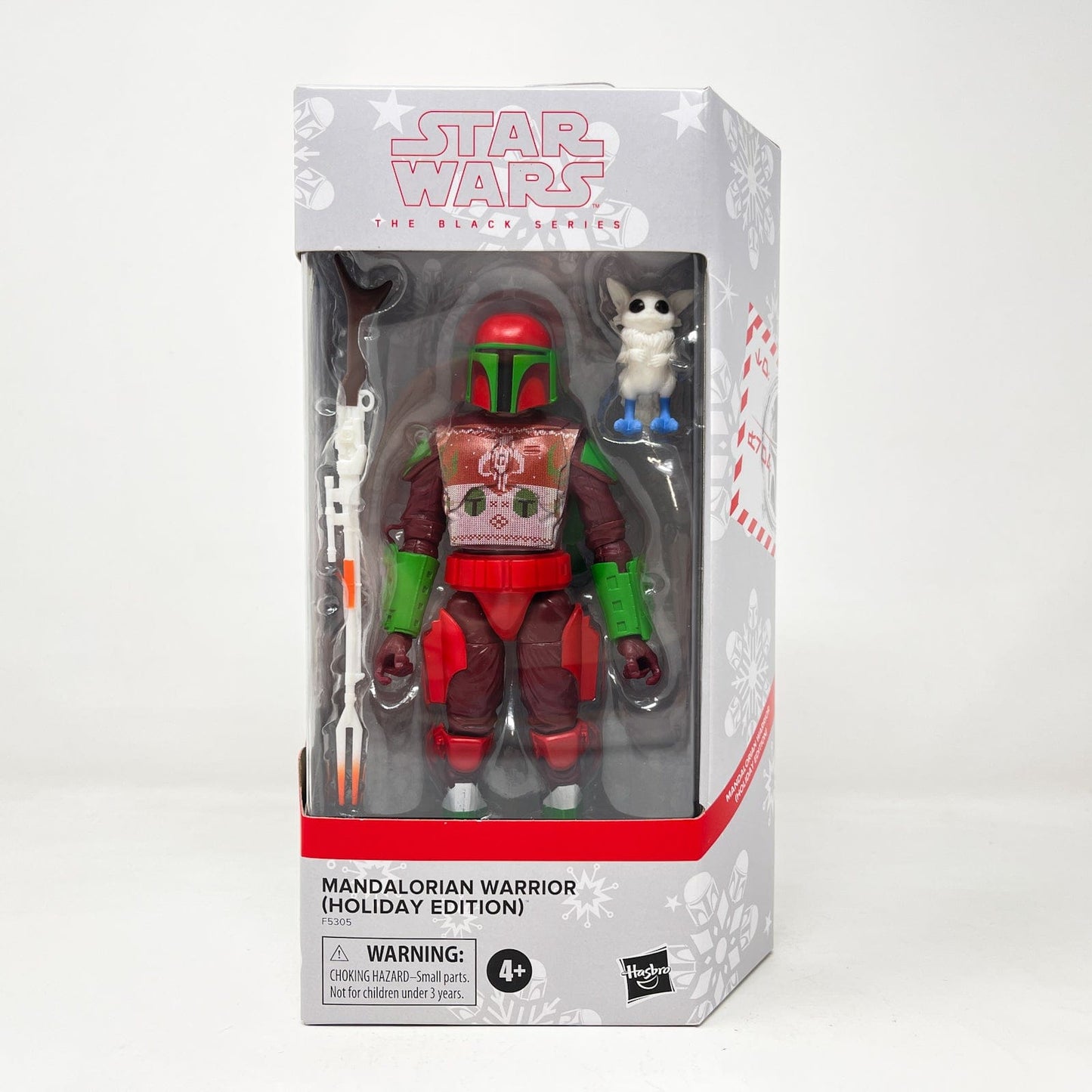 Vintage Hasbro Star Wars Black Series Sealed Figures Holiday Edition Mandalorian Warrior - Hasbro Black Series (2022)