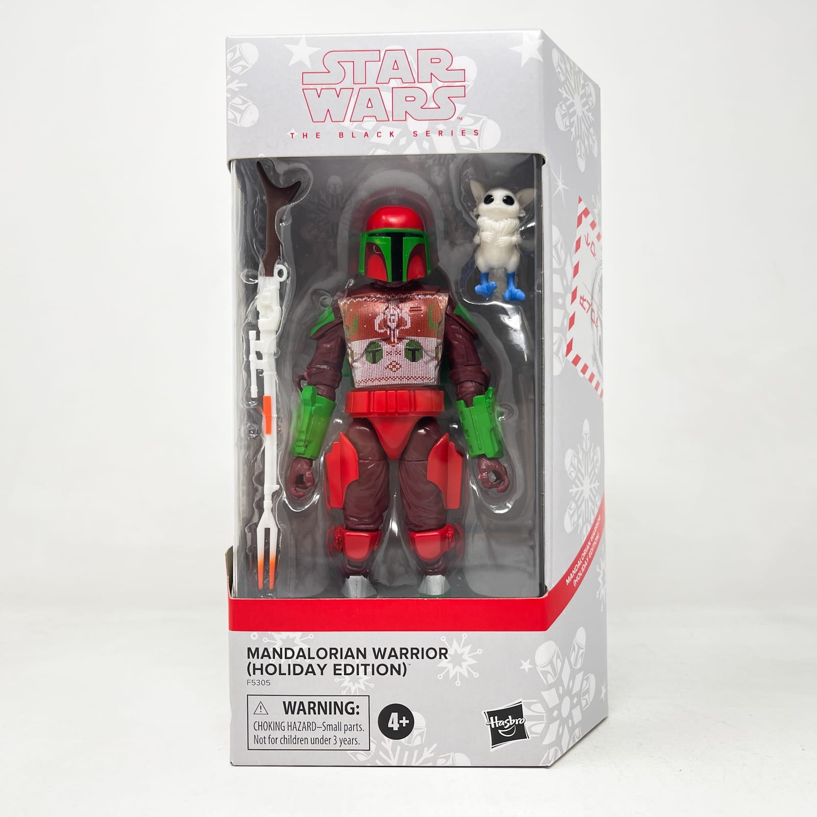 Vintage Hasbro Star Wars Black Series Sealed Figures Holiday Edition Mandalorian Warrior - Hasbro Black Series (2022)