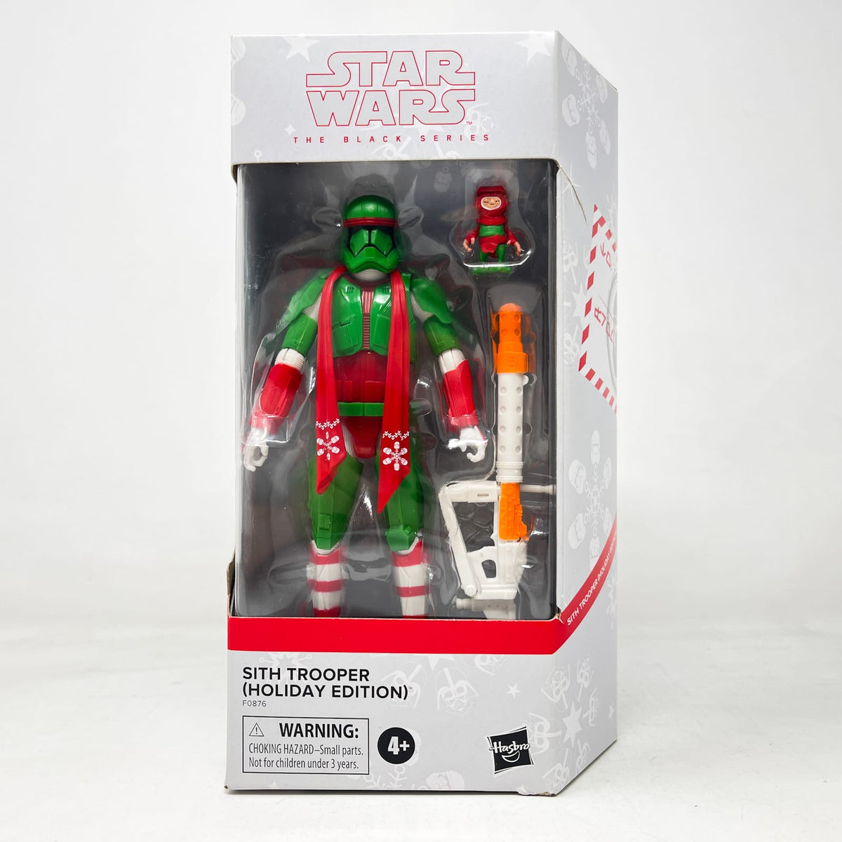 Vintage Hasbro Star Wars Black Series Sealed Figures Holiday Sith Trooper with Anzellan - Hasbro Black Series (2020)