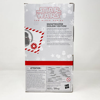 Vintage Hasbro Star Wars Black Series Sealed Figures Holiday Snowtrooper with Porg - Black Series Hasbro Star Wars Action Figure