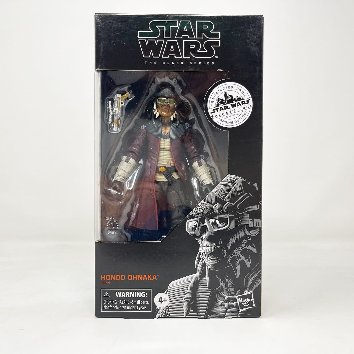 Vintage Hasbro Star Wars Black Series Sealed Figures Hondo Ohnaka (Galaxy's Edge) - Hasbro Black Series (2020)