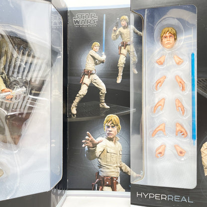 Vintage Hasbro Star Wars Black Series Sealed Figures HyperReal Luke Skywalker - Hasbro Black Series