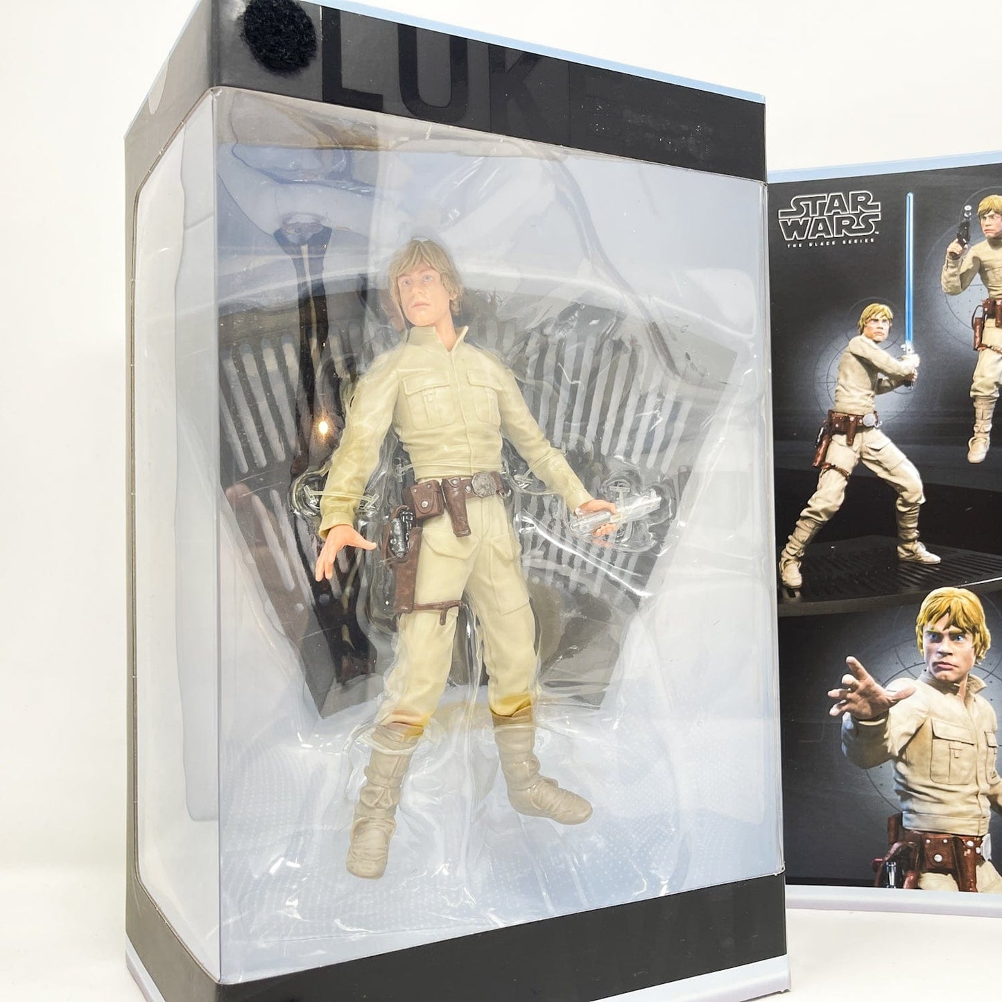 Vintage Hasbro Star Wars Black Series Sealed Figures HyperReal Luke Skywalker - Hasbro Black Series