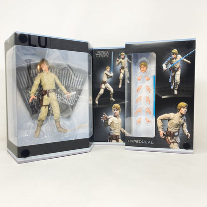 Vintage Hasbro Star Wars Black Series Sealed Figures HyperReal Luke Skywalker - Hasbro Black Series