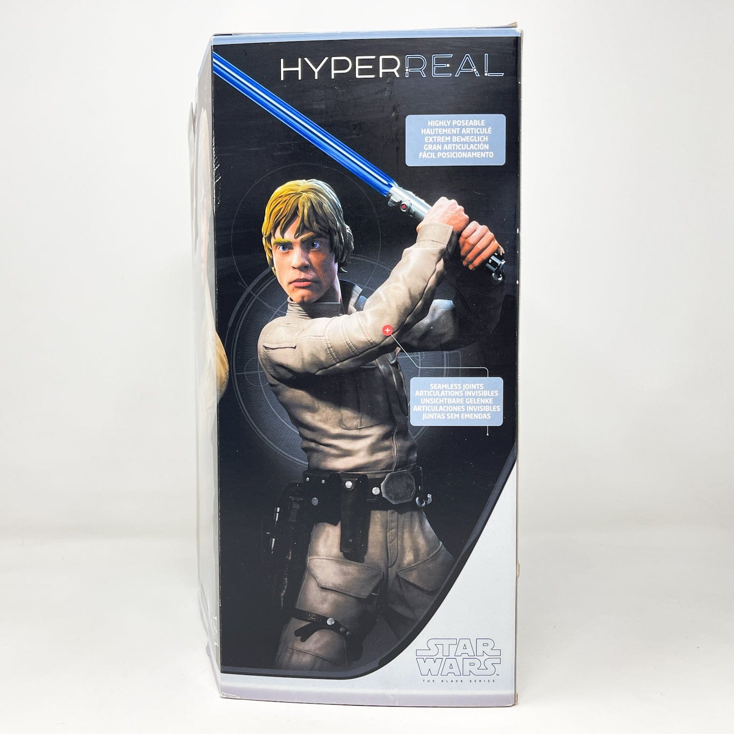 Vintage Hasbro Star Wars Black Series Sealed Figures HyperReal Luke Skywalker - Hasbro Black Series