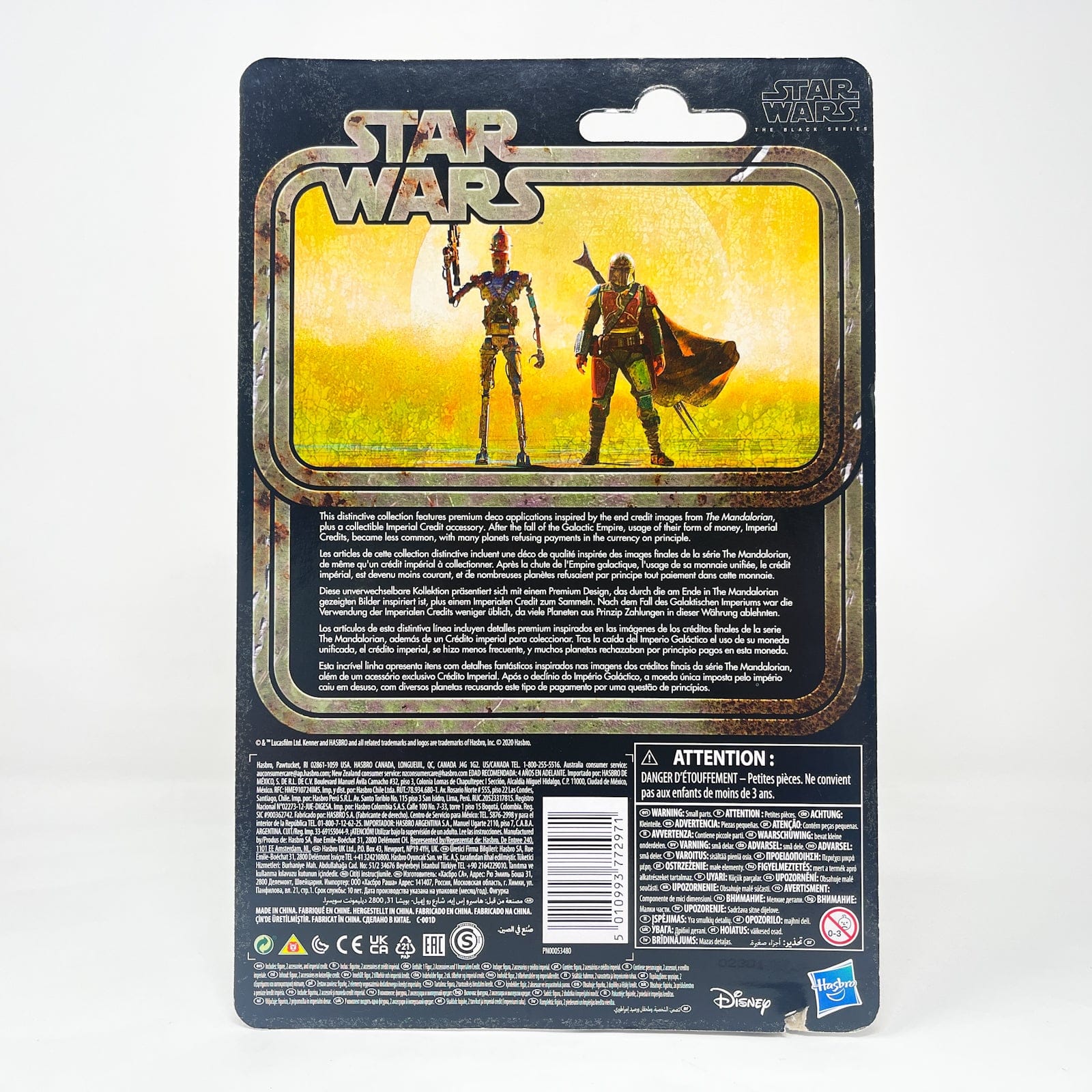 Vintage Hasbro Star Wars Black Series Sealed Figures IG-11  (Credit Collection) - Hasbro Black Series (2020)