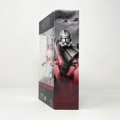 Vintage Hasbro Star Wars Black Series Sealed Figures Imperial Clone Shock Trooper (The Bad Batch) BB 07 - Hasbro Black Series (2021)