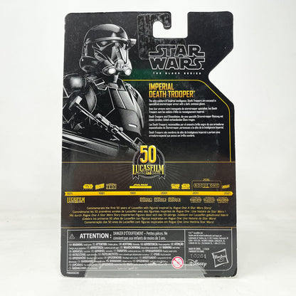 Vintage Hasbro Star Wars Black Series Sealed Figures Imperial Death Trooper Archive - Hasbro Black Series (2021)