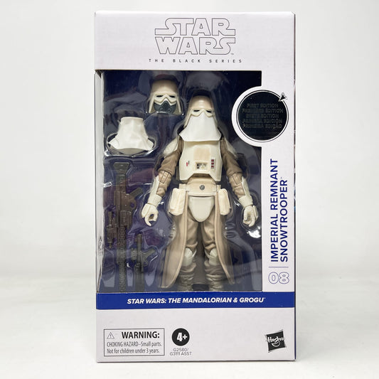 Vintage Hasbro Star Wars Black Series Sealed Figures Imperial Remnant Snowtrooper WHITE BOX - The Mandalorian and Grogu #08 - Hasbro Black Series (2026)