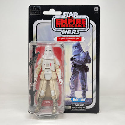 Vintage Hasbro Star Wars Black Series Sealed Figures Imperial Snowtrooper (Hoth) - 40th Anniversary - Hasbro Black Series (2020)