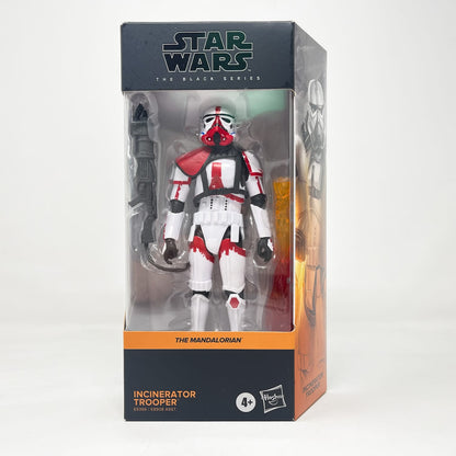 Vintage Hasbro Star Wars Black Series Sealed Figures Incinerator Trooper (Mandalorian) MAN 03 - Hasbro Black Series (2021)