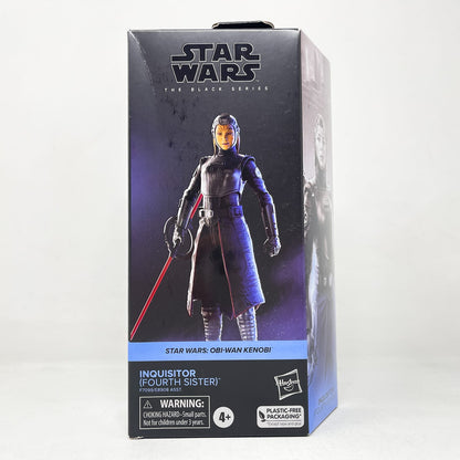 Vintage Hasbro Star Wars Black Series Sealed Figures Inquisitor (Fourth Sister) OBI #12- Hasbro Black Series (2023)