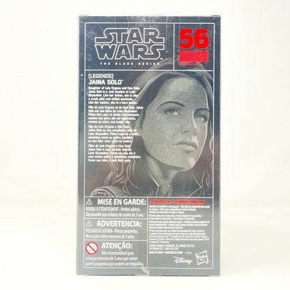 Vintage Hasbro Star Wars Black Series Sealed Figures Jaina Solo (Legends) #56 - Hasbro Black Series (2017)
