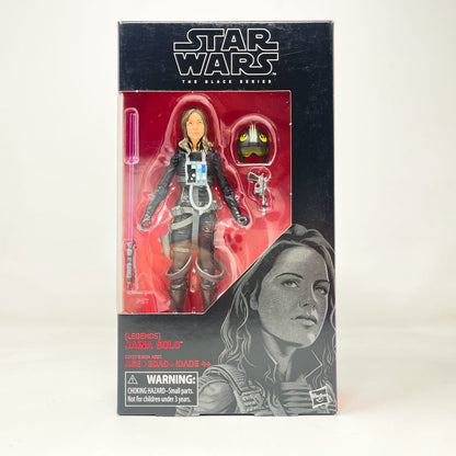 Vintage Hasbro Star Wars Black Series Sealed Figures Jaina Solo (Legends) #56 - Hasbro Black Series (2017)