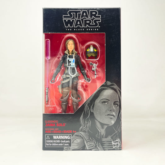 Vintage Hasbro Star Wars Black Series Sealed Figures Jaina Solo (Legends) #56 - Hasbro Black Series (2017)