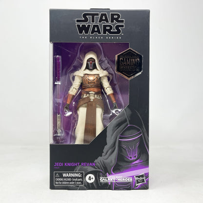 Vintage Hasbro Star Wars Black Series Sealed Figures Jedi Knight Revan (Galaxy Heroes) - Hasbro Black Series (2019)