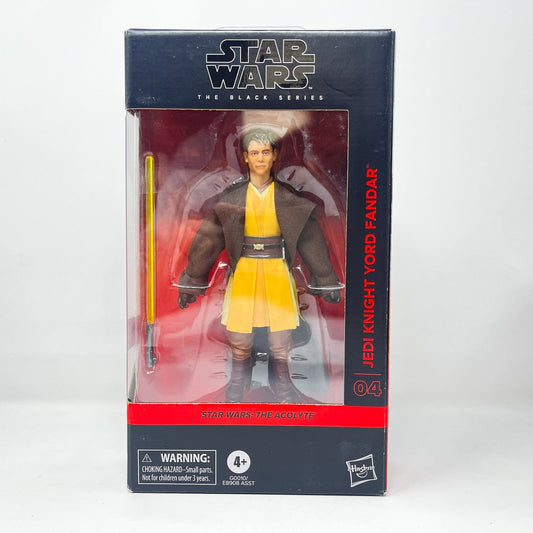 Vintage Hasbro Star Wars Black Series Sealed Figures Jedi Knight Yord Fandar - Black Series Hasbro Star Wars