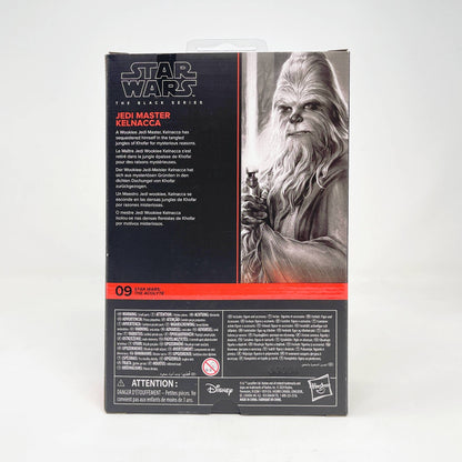 Vintage Hasbro Star Wars Black Series Sealed Figures Jedi Master Kelnacca (Acolyte) #09 - Black Series Hasbro Star Wars