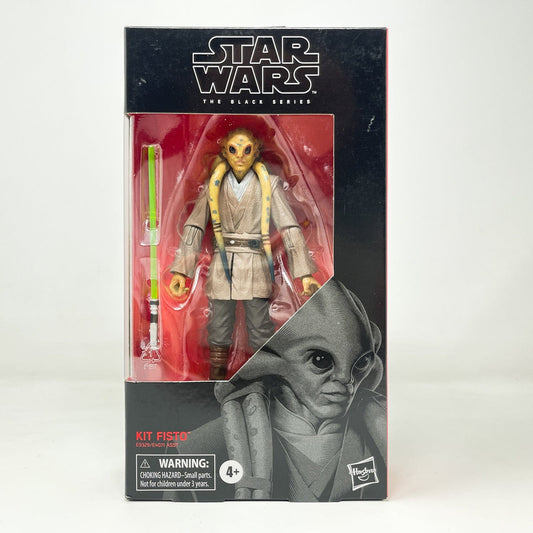 Vintage Hasbro Star Wars Black Series Sealed Figures Kit Fisto #112 - Hasbro Black Series (2020)