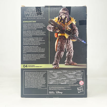 Vintage Hasbro Star Wars Black Series Sealed Figures Krrsantan (Deluxe) BOBF 04 - Hasbro Black Series (2023)