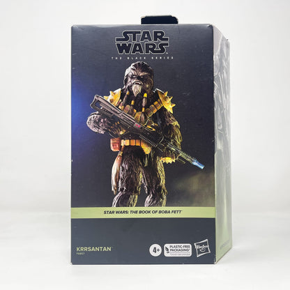 Vintage Hasbro Star Wars Black Series Sealed Figures Krrsantan (Deluxe) BOBF 04 - Hasbro Black Series (2023)