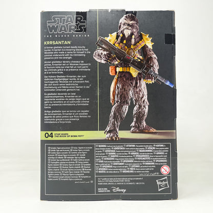 Vintage Hasbro Star Wars Black Series Sealed Figures Krrsantan (Deluxe) BOBF 04 - Hasbro Black Series (2023)