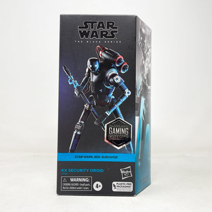 Vintage Hasbro Star Wars Black Series Sealed Figures KX Security Droid (Jedi: Survivor) - Hasbro Black Series (2024)