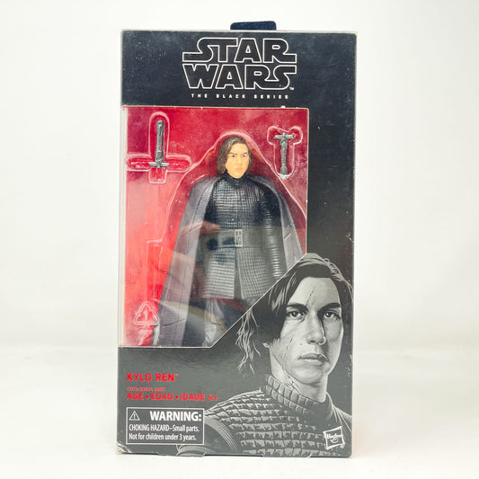 Vintage Hasbro Star Wars Black Series Sealed Figures Kylo Ren (Last Jedi) #45 - Hasbro Black Series (2016)