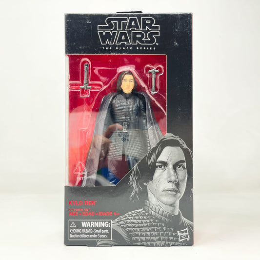 Vintage Hasbro Star Wars Black Series Sealed Figures Kylo Ren (Last Jedi) #45 - Hasbro Black Series (2016)