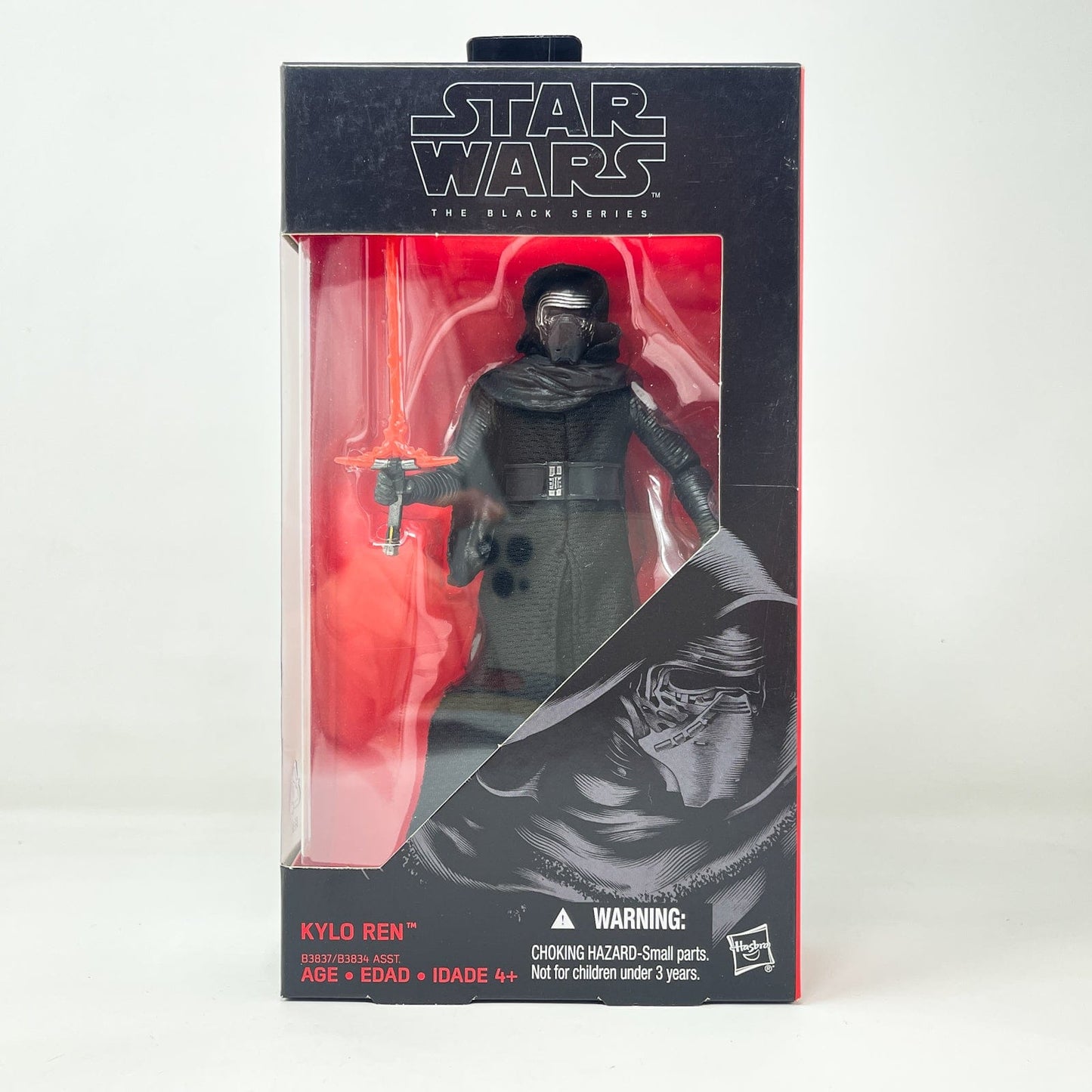 Vintage Hasbro Star Wars Black Series Sealed Figures Kylo Ren (TFA) - Masked #03 - Hasbro Black Series (2015)