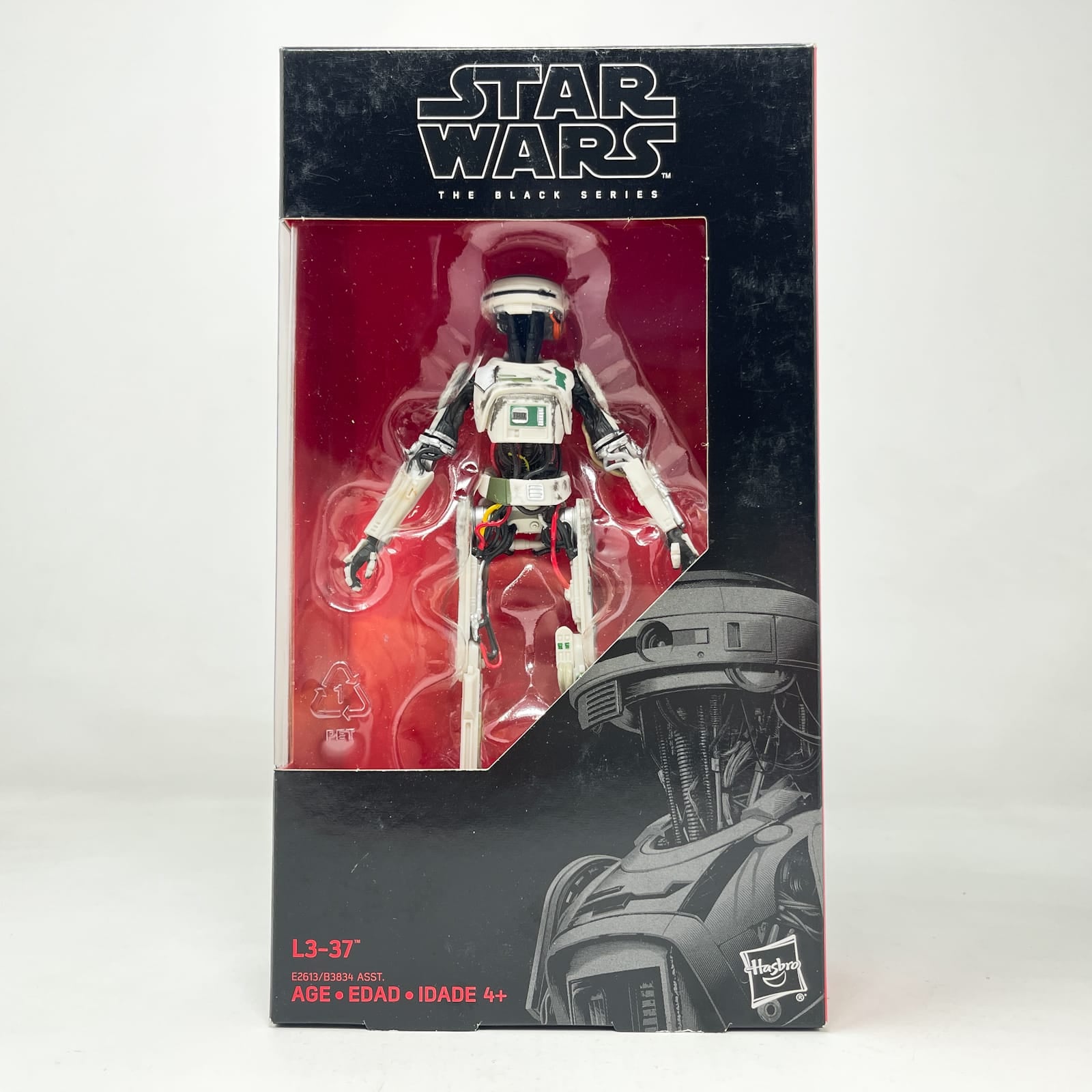 Vintage Hasbro Star Wars Black Series Sealed Figures L3-37 #73- Han Solo Movie – Hasbro Black Series (2018)