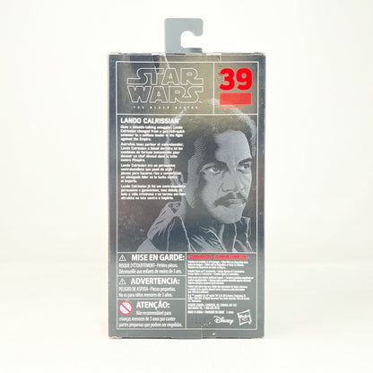 Vintage Hasbro Star Wars Black Series Sealed Figures Lando Calrissian (2017) #39 - Black Series  Hasbro Star Wars Action Figure