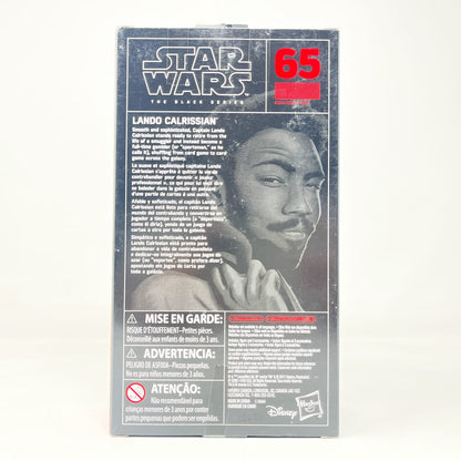 Vintage Hasbro Star Wars Black Series Sealed Figures Lando Calrissian #65 - Hasbro Black Series (2018)