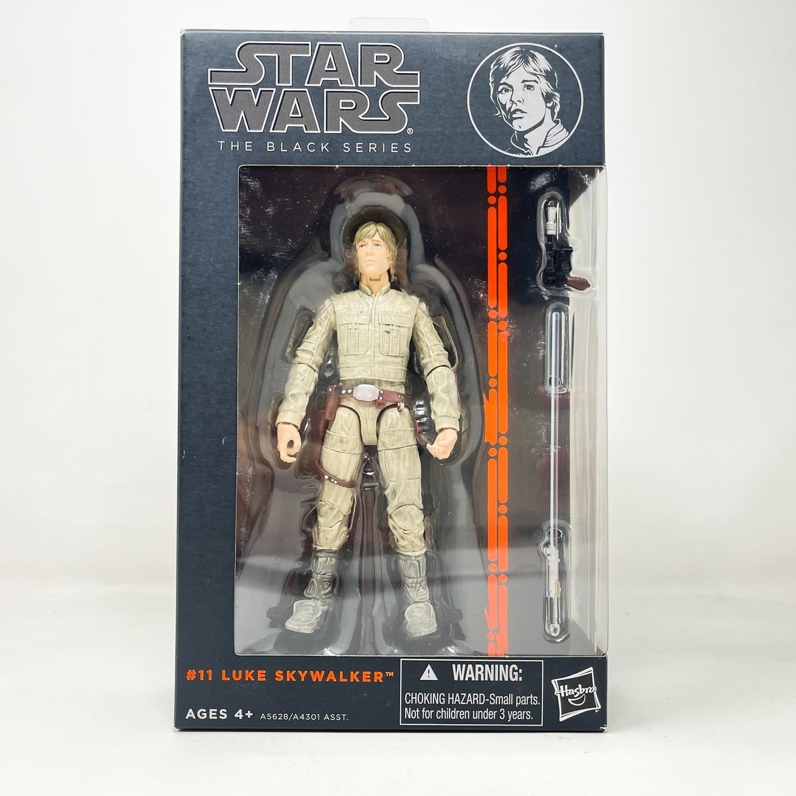 Vintage Hasbro Star Wars Black Series Sealed Figures Luke Skywalker (Bespin) #11 - Orange Line - Hasbro Black Series (2014)
