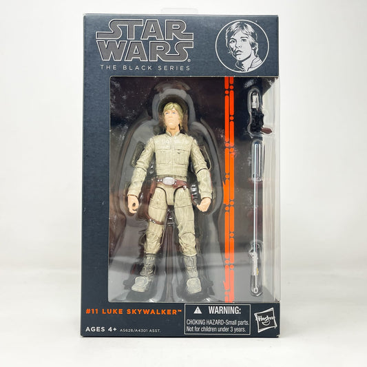 Vintage Hasbro Star Wars Black Series Sealed Figures Luke Skywalker (Bespin) #11 - Orange Line - Hasbro Black Series (2014)