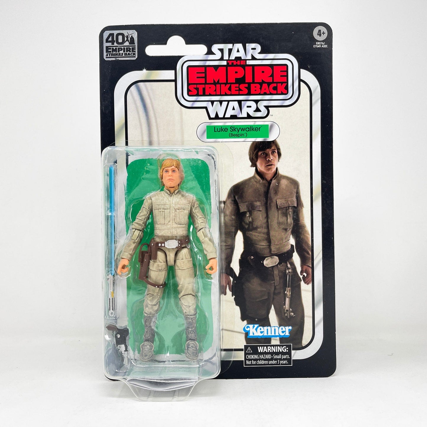 Vintage Hasbro Star Wars Black Series Sealed Figures Luke Skywalker (Bespin) - Black Series 40th Hasbro Star Wars Action Figure