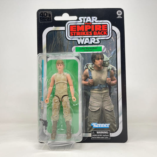 Vintage Hasbro Star Wars Black Series Sealed Figures Luke Skywalker (Dagobah) - 40th Anniversary - Hasbro Black Series (2020)