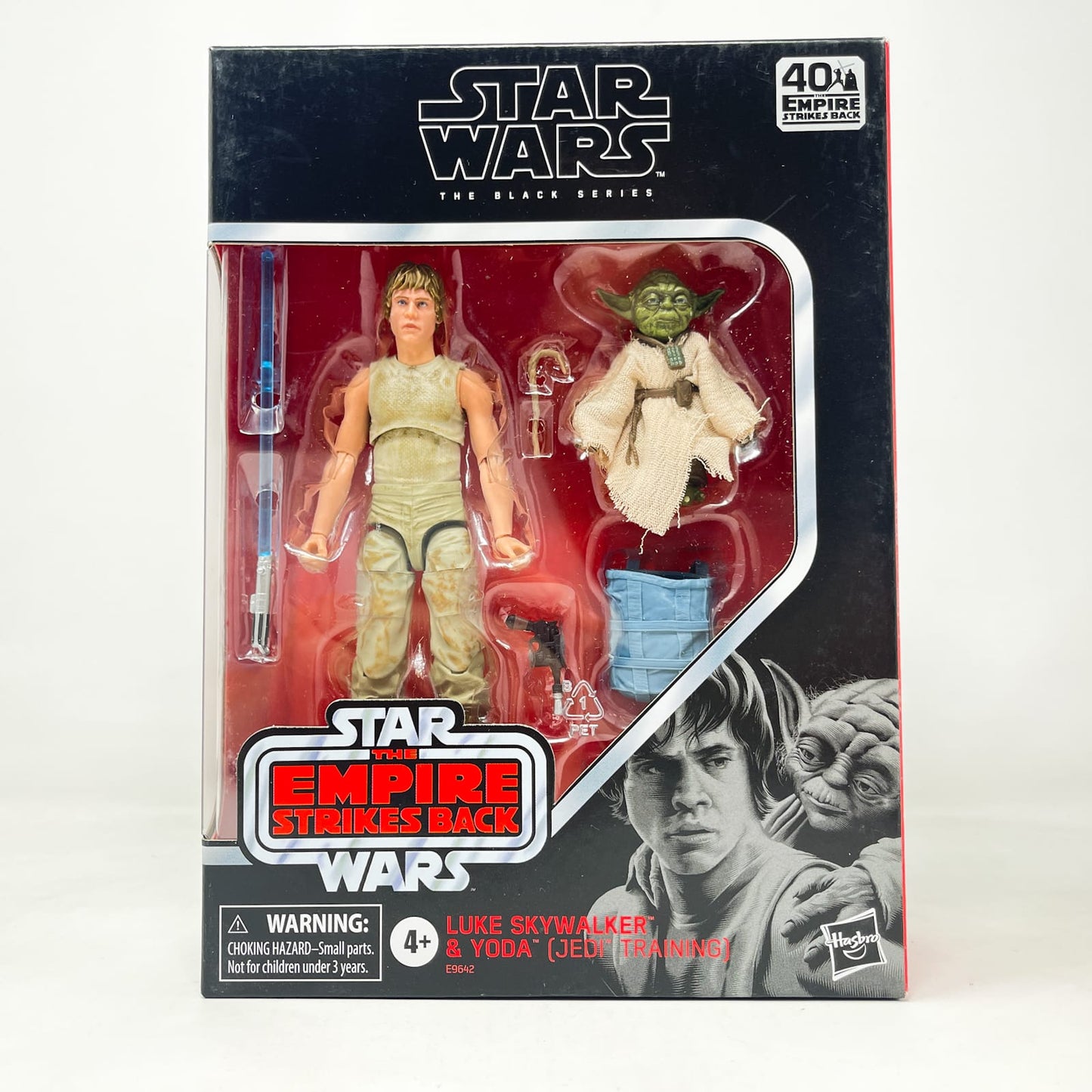 Vintage Hasbro Star Wars Black Series Sealed Figures Luke Skywalker Dagobah & Yoda (Deluxe) D4 - Hasbro Black Series (2020)