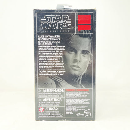 Vintage Hasbro Star Wars Black Series Sealed Figures Luke Skywalker (Death Star Escape) Stormtrooper (2019) - Black Series Hasbro Star Wars Action Figure