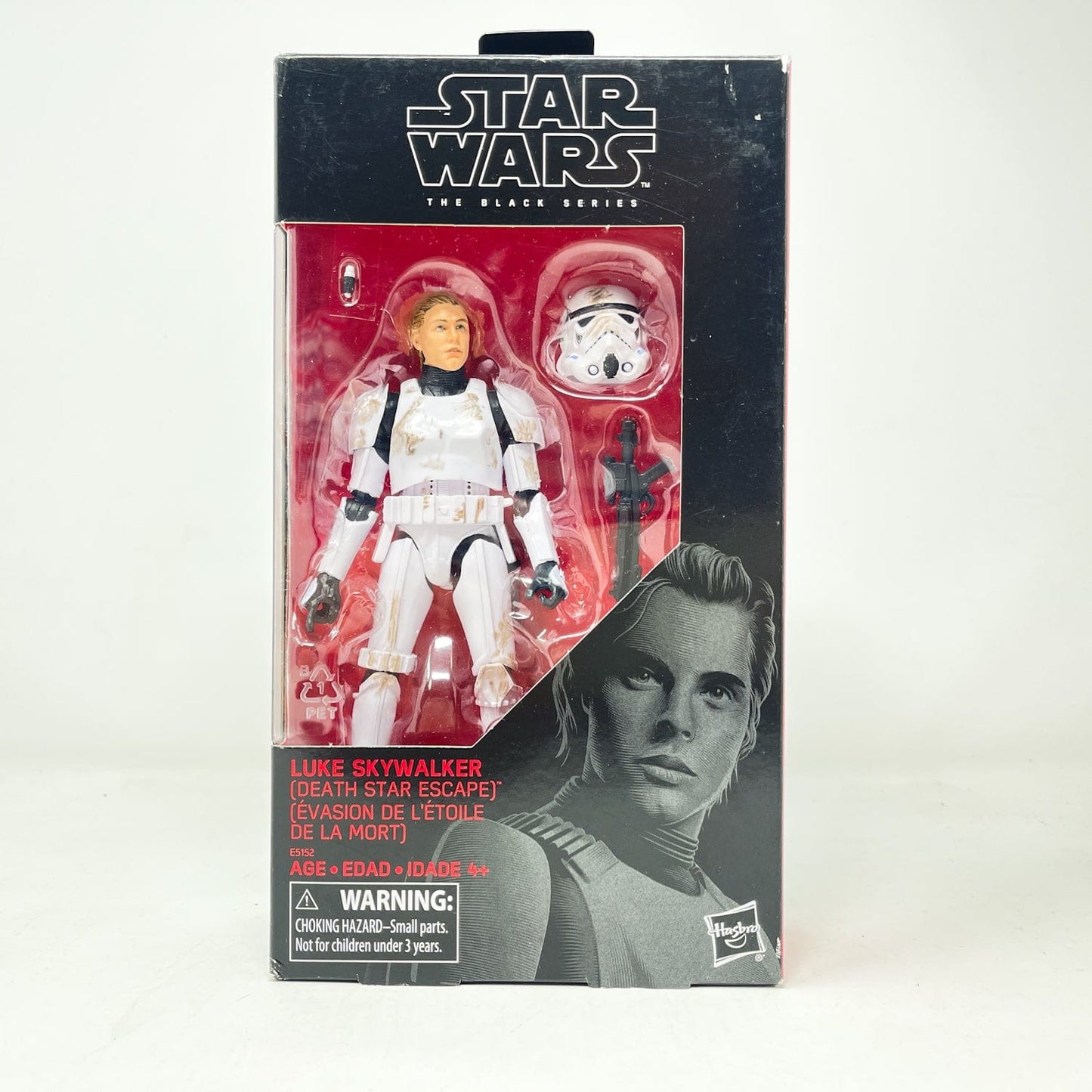 Vintage Hasbro Star Wars Black Series Sealed Figures Luke Skywalker (Death Star Escape) Stormtrooper (2019) - Black Series Hasbro Star Wars Action Figure