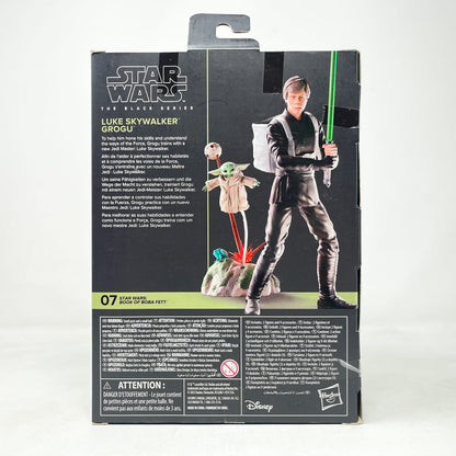 Vintage Hasbro Star Wars Black Series Sealed Figures Luke Skywalker & Grogu (Deluxe 2-pack) BOBF 03 - Hasbro Black Series (2023)
