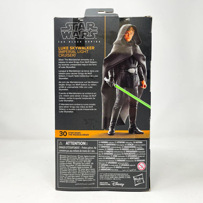 Vintage Hasbro Star Wars Black Series Sealed Figures Luke Skywalker (Imperial Light Cruiser) - MAN #30 - Black Series Hasbro Star Wars