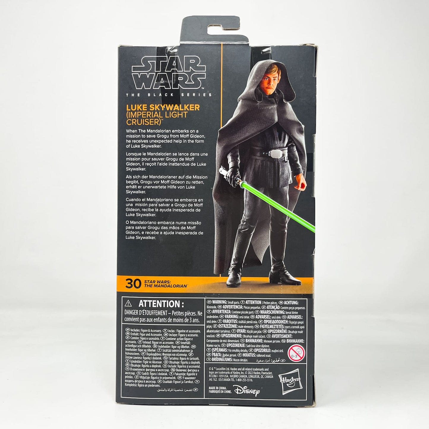 Vintage Hasbro Star Wars Black Series Sealed Figures Luke Skywalker (Imperial Light Cruiser) - MAN #30 - Hasbro Black Series (2023)