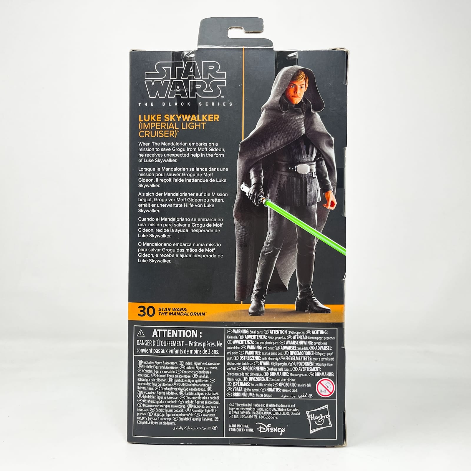 Vintage Hasbro Star Wars Black Series Sealed Figures Luke Skywalker (Imperial Light Cruiser) - MAN #30 - Hasbro Black Series (2023)
