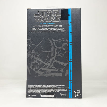 Vintage Hasbro Star Wars Black Series Sealed Figures Luke Skywalker - Jedi Knight #03 - Orange Line - Hasbro Black Series (2014)