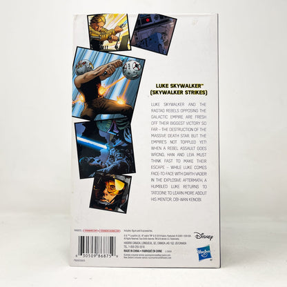 Vintage Hasbro Star Wars Black Series Sealed Figures Luke Skywalker (Skywalker Strikes) Comic Pack - Hasbro Black Series (2019)