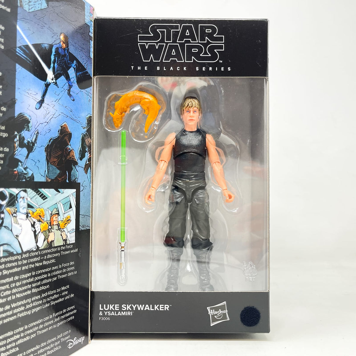 Vintage Hasbro Star Wars Black Series Sealed Figures Luke Skywalker & Ysalamiri (Comic) - 50th Anniversary - Hasbro Black Series (2021)