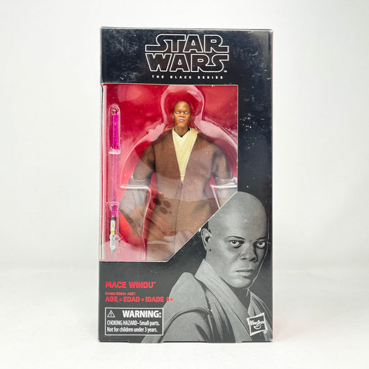 Vintage Hasbro Star Wars Black Series Sealed Figures Mace Windu - Jedi Master #82 (2018) - Black Series Hasbro Star Wars Action Figure