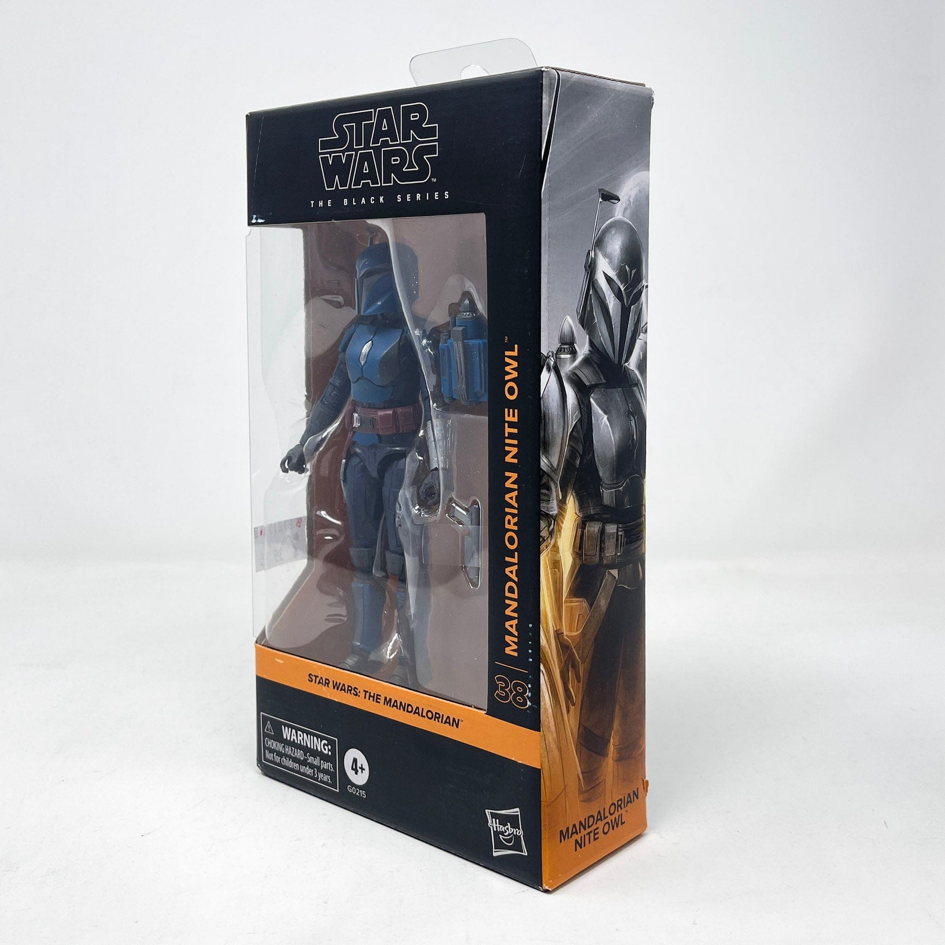 Vintage Hasbro Star Wars Black Series Sealed Figures Mandalorian Nite Owl - MAN 38 - Black Series Hasbro Star Wars Action Figure
